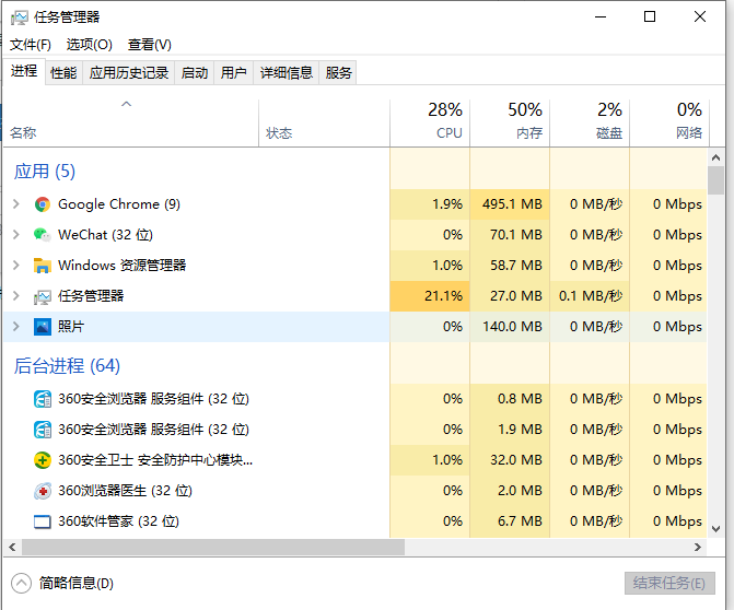 快速打开任务管理器的方法