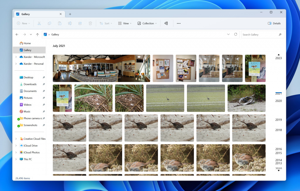 Windows 11 Beta Build 226x1.2048 更新:资源管理器迎来内置图库、拆分 / 合并选项卡功能