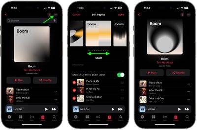 iOS 17.1:如何将自定义插图添加到 Apple Music 播放列表