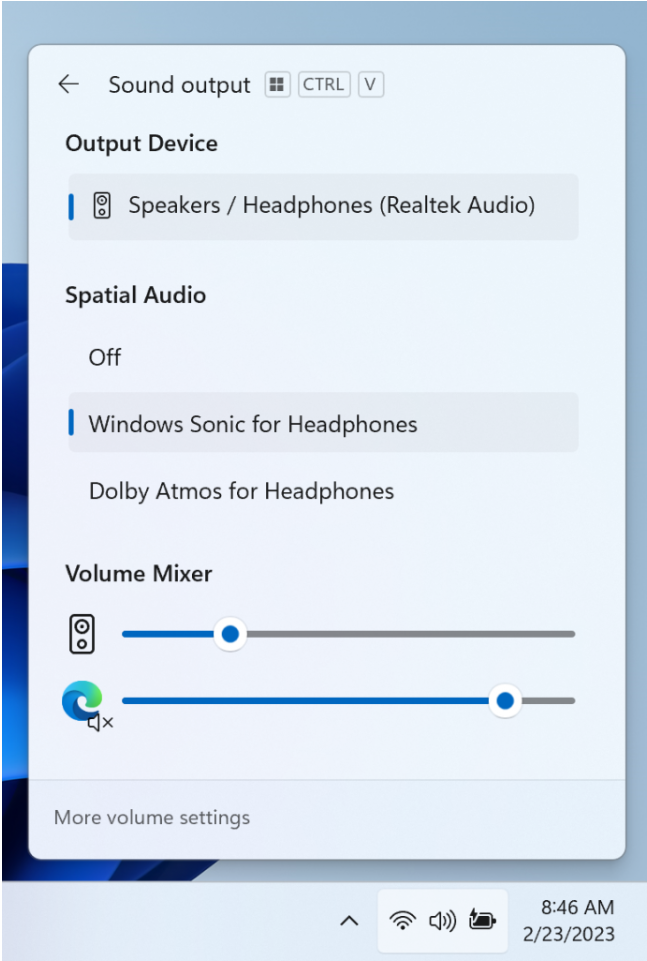 内置 AI 助手 Copilot 上线:微软Windows 11 Dev 预览版 Build 23493 发布,设置、音量大改