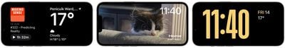 iOS 17:如何在待机模式下自定义小部件