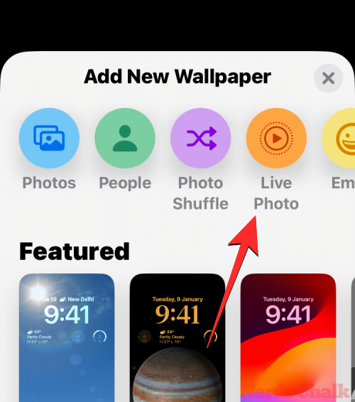 iOS 17:如何在iPhone上使用实时照片作为锁屏壁纸