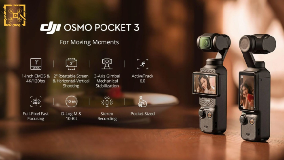 大疆OSMO Pocket 3相机规格揭示:画质超清,创意无限