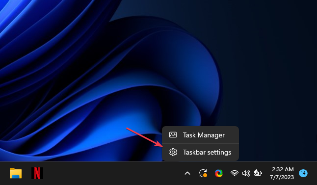 如何摆脱Windows 11任务栏上的骄傲旗帜