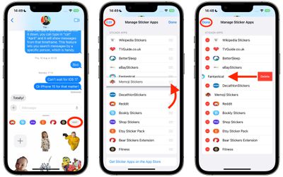 新标题:探索iOS 17的贴纸应用:访问和管理信息中的创意玩法