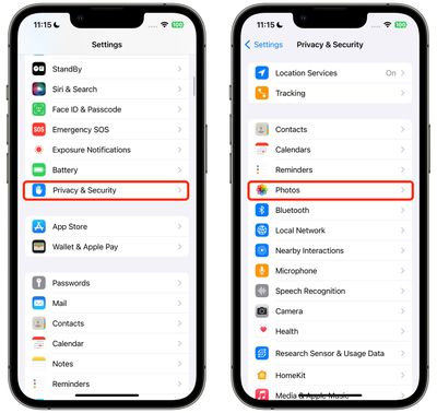 iOS 17:如何控制哪些应用程序可以访问您的照片