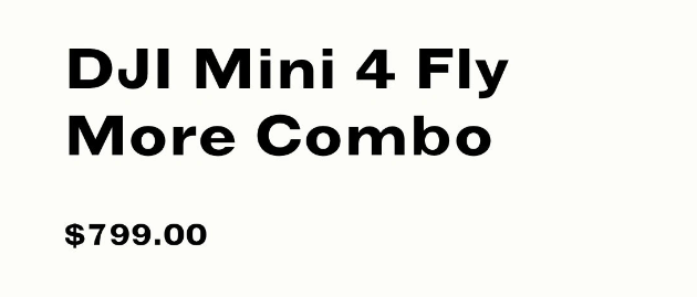 大疆 Mini 4 Pro 无人机:搭载全方位主动避障功能