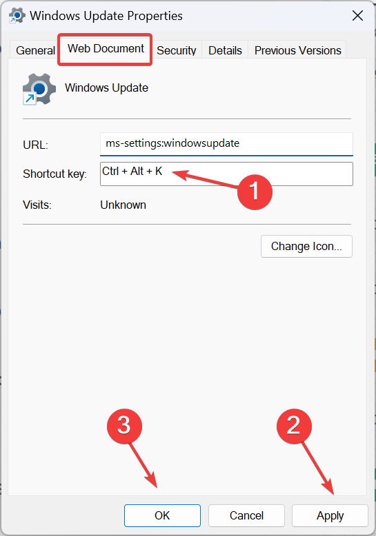 在所有页面上,如何在 Windows 11 上创建设置的快捷方式