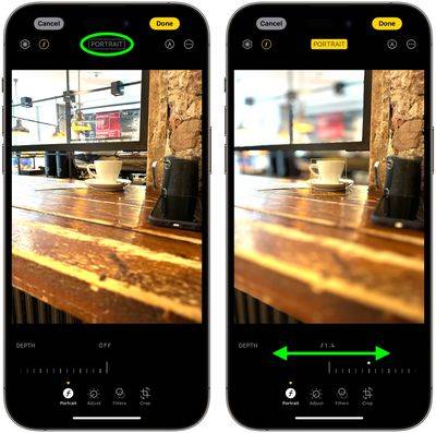iPhone 15:拍摄后如何将照片变成肖像