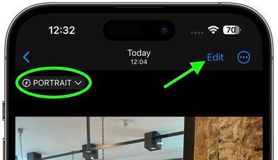 iPhone 15:拍摄后如何将照片变成肖像