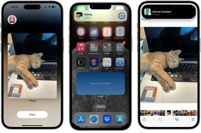 如何使用 AirDrop 邻近共享发送文件和照片:iOS 17的新功能