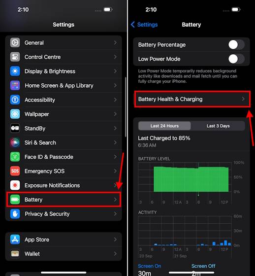 如何设置 iPhone 15 电池充电上限为 80%