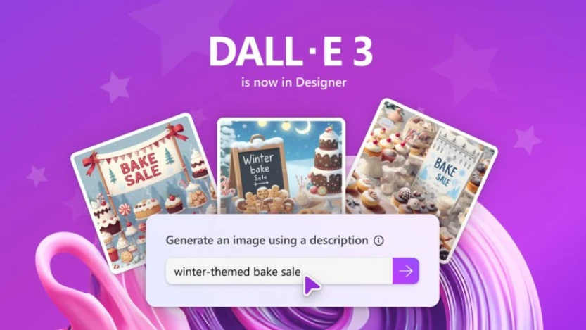 微软Designer重磅升级：DALL-E 3技术全新呈现设计魅力