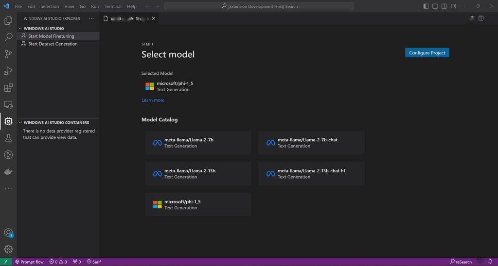 微软发布 Windows AI Studio，在 Win11 上简化开发 AI 应用体验