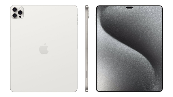 爆料曝光!苹果新巨屏iPad Pro 14.1英寸设计与iPhone 15 Pro一脉相承