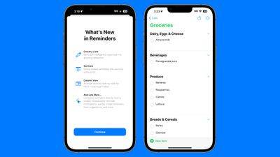 创建杂货清单的方法:使用 iPhone 的“提醒事项”App