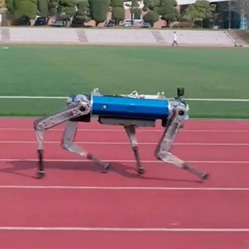 用时 19.87 秒，“飞狗”HOUND 刷新机器狗百米最快纪录