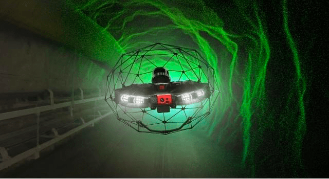 瑞士机器人科技公司Flyability推出密闭空间巡检防碰撞无人机，可实时测绘空间3D模型 | 瑞士创新100强