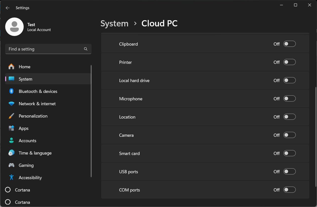 Win11预览版23419正在整合 Cloud PC 相关的组件和功能