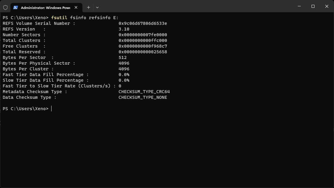 Win11Build预览版25324增强对ReFS支持 从3.9升级到3.10版本