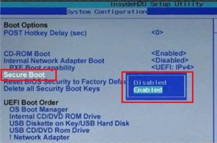 win11安装显示必须支持安全启动解决方法