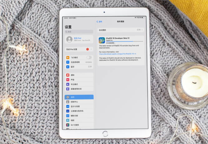 尝鲜派升级iPadOS16beta后，怎么快速更新到iPadOS16正式版？