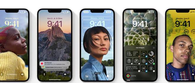 发布自定义锁屏界面功能的iOS 16操作系统正式亮相