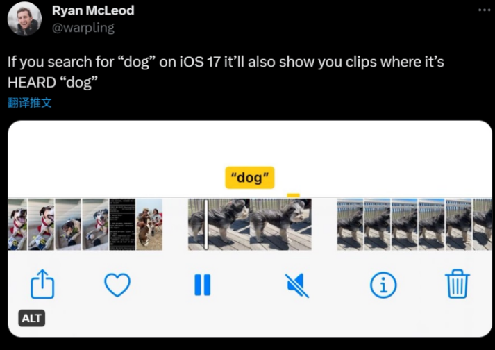揭秘！在iOS 17中发现的iPhone视频内声音的隐藏搜索功能
