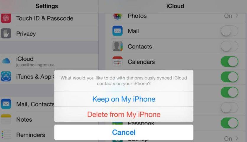 iCloud同步失败导致iPhone联系人无法更新