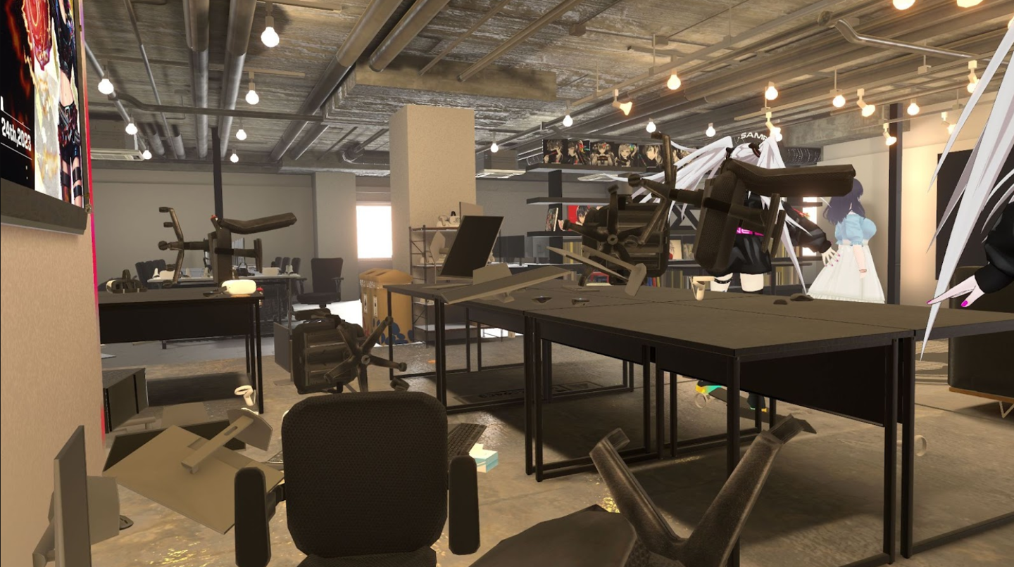 日本 VR 游戏公司 MyDearest 在 VRChat 发布虚拟办公室