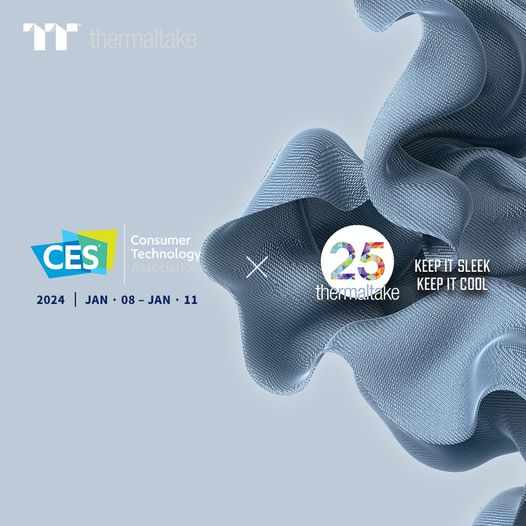 曜越 Thermaltake 宣布在 CES 2024 展会上推出全新产品线，包括机箱、电源、散热和内存