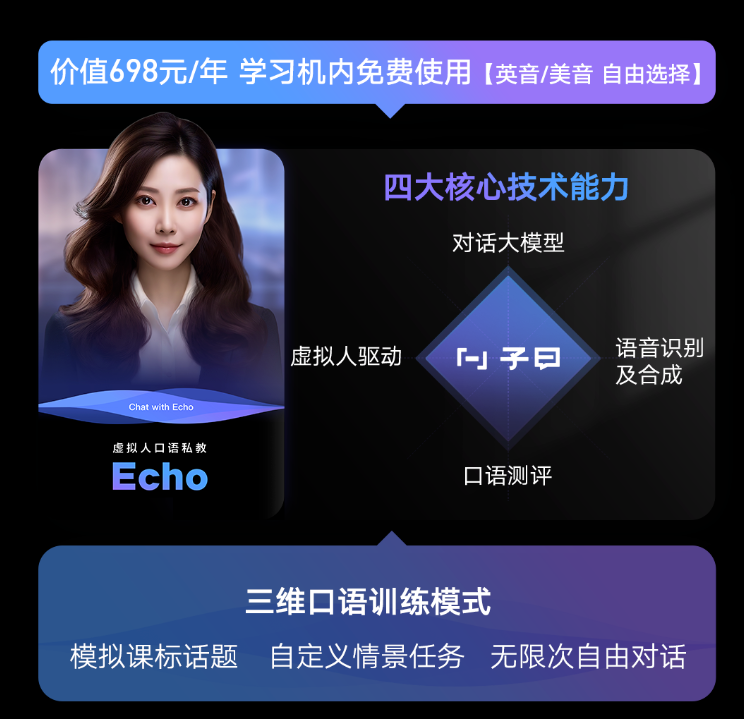 网易有道 AI 学习机 X20 上市：三合一模式、教育大模型，首发价 5999 元起