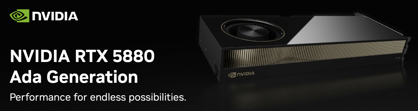 英伟达公布了比RTX 6000 ADA少22% CUDA核心的RTX 5880 ADA工作站显卡