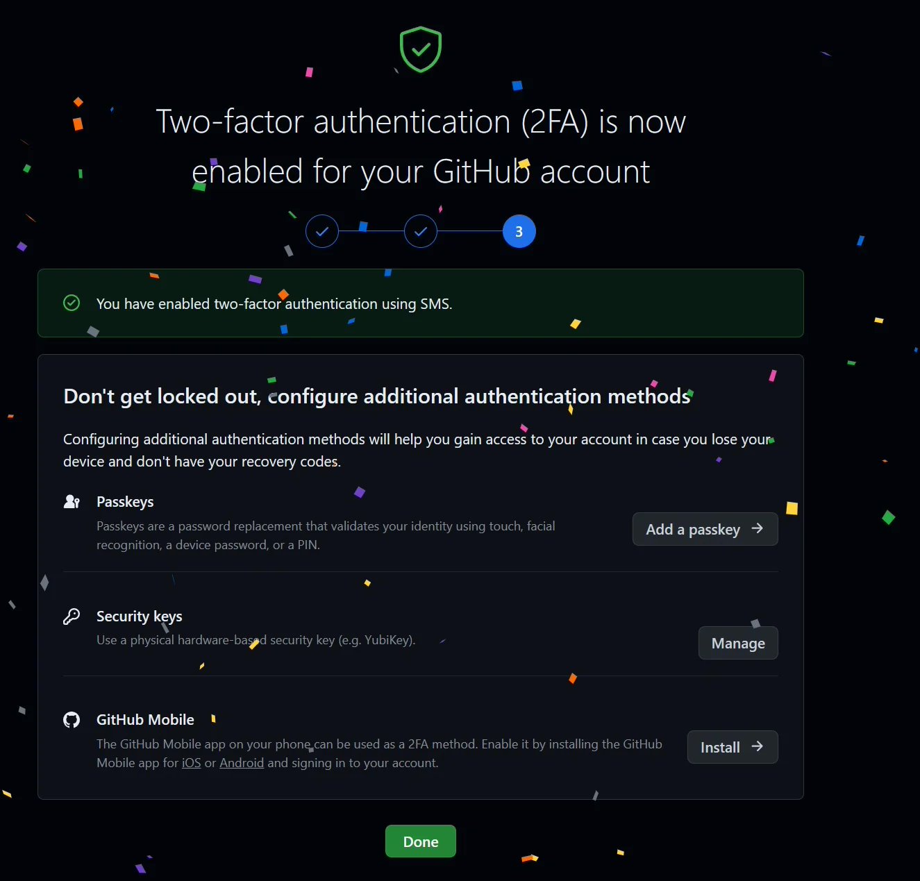 GitHub 提醒用户启用双重验证，否则将被限制使用部分账户功能