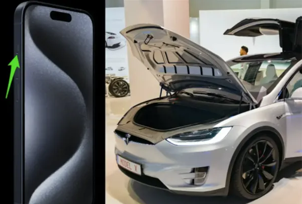 最喜爱的特斯拉车主功能：iPhone 15 Pro一键解锁操作特斯拉汽车！