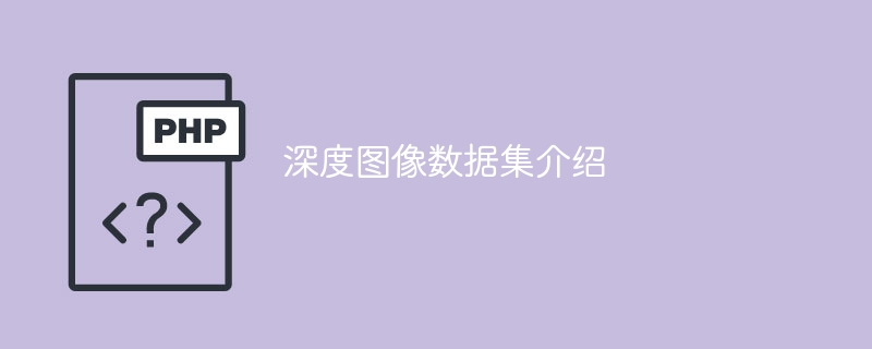 深度图像数据集的概述