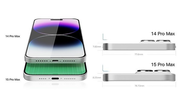 iPhone 15 Pro和Pro Max:窄边框、弧边设计 大屏爱好者的理想之选