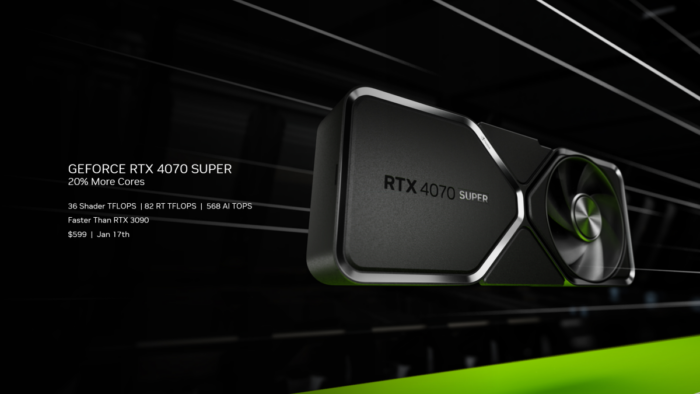 英伟达发布支持 RTX 4070 SUPER 显卡的 546.65 WHQL 驱动程序
