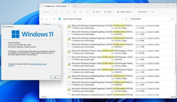 Win11 23H2即将到来，微软已开始测试“Moment 4”启用包!详情