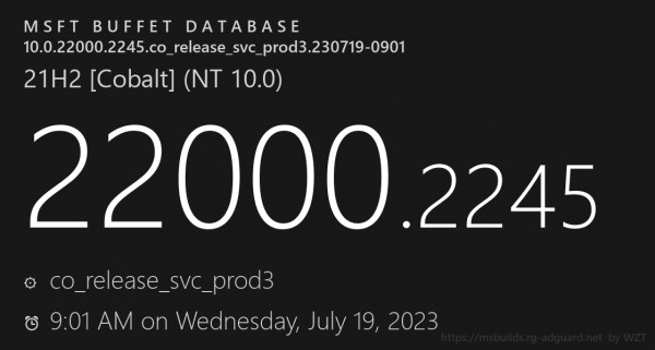 微软发布了Win11版本22000.2245的更新，并公布了更新日志！了解更多详细情况