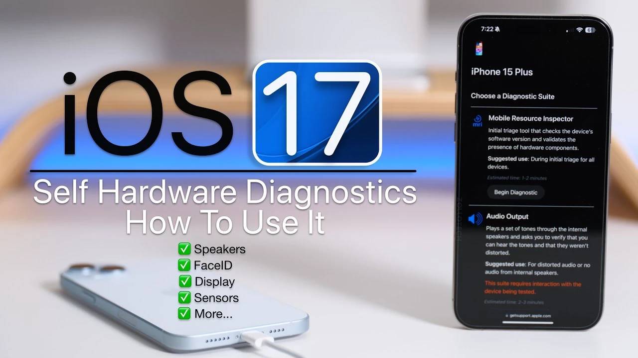 使用 iOS 17 诊断工具的 iPhone 操作指南