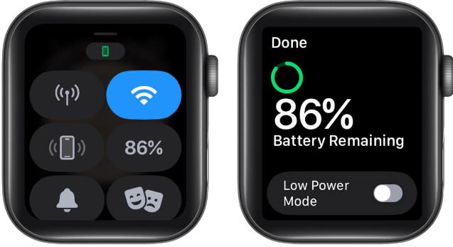 watchOS10中如何查看Apple Watch的电池续航时间