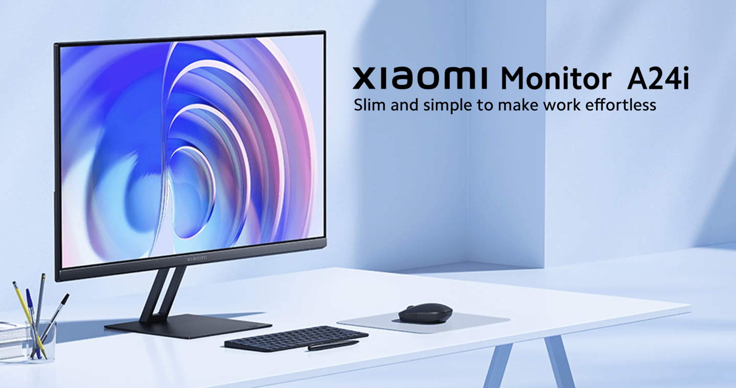 小米海外推出 A24i 显示器:1080P 100Hz、Redmi 1A“改名版”