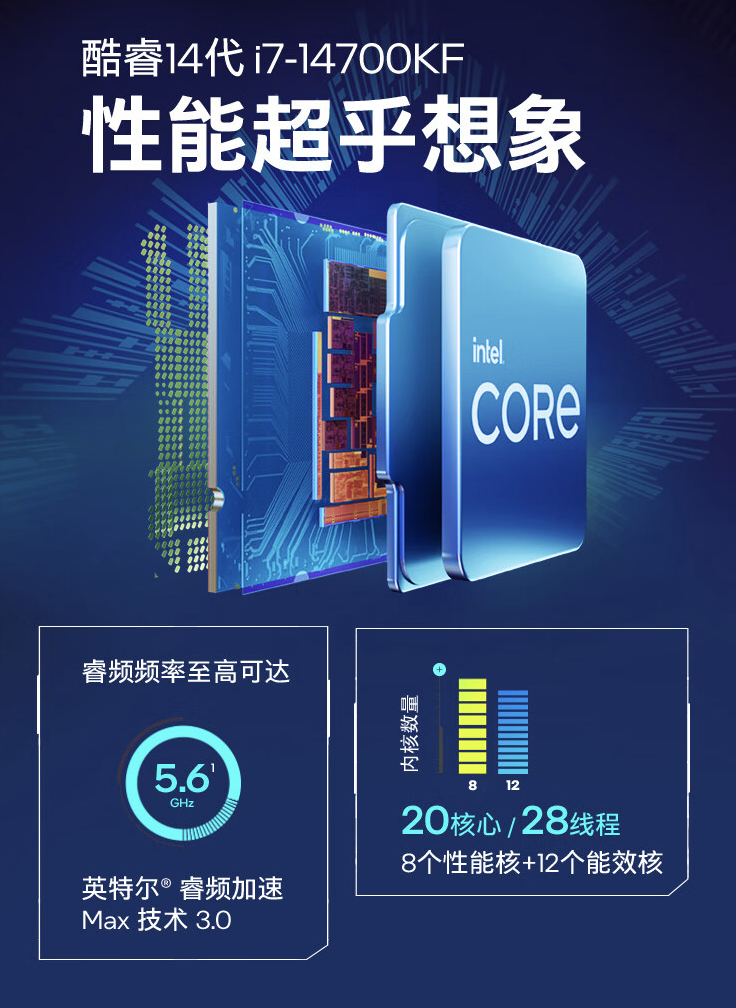 惠普暗影精灵 10 台式电脑配置上新：i7-14700KF + RTX 4070 Ti Super，首发价 13999 元