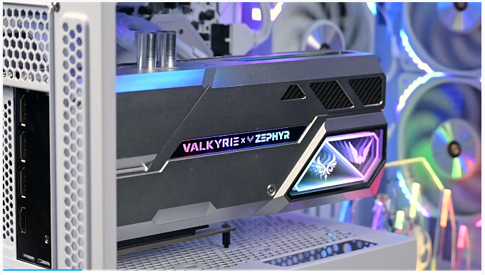 西风预热 Vk 瓦尔基里联名水冷显卡系列，首发款 RTX 4080 春节后开售