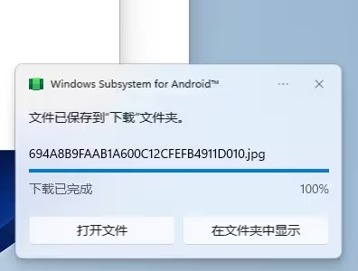 Win11安卓子系统怎么导出文件?Win11安卓子系统导出文件的方法