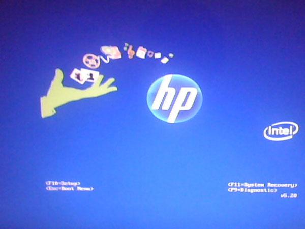 惠普台式电脑有重起键吗