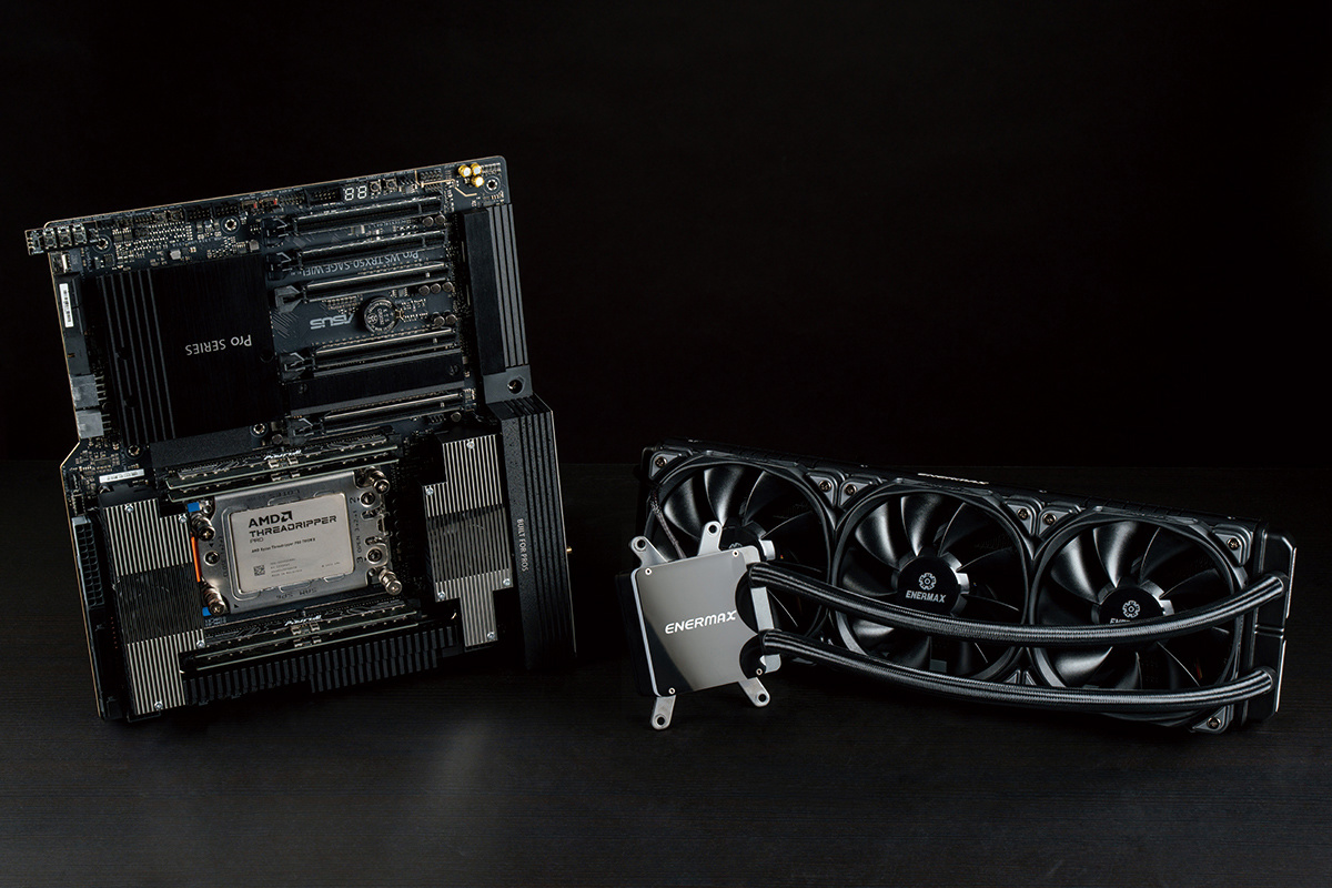 安耐美幻彩锐龙 LIQTECH TR4 II 水冷获推升级套件，支持 AMD 线程撕裂者 7000 系列