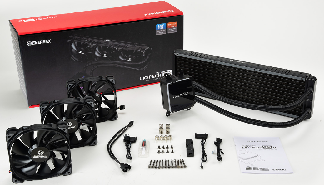 安耐美幻彩锐龙 LIQTECH TR4 II 水冷获推升级套件，支持 AMD 线程撕裂者 7000 系列