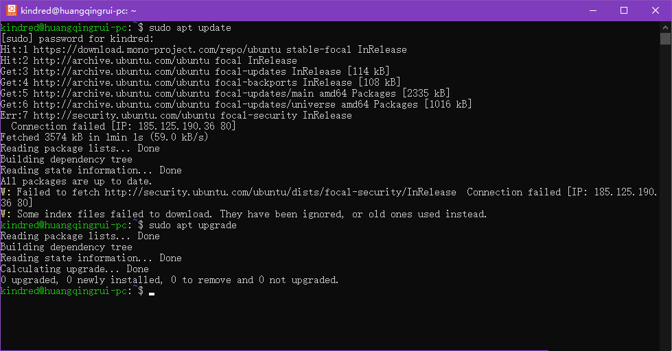解决:WSL2在请求网络后,Windows的网络会自动断开连接